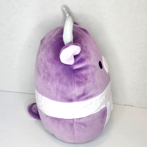 🎄 MARKINA 🫎 FTM ☆ Purple Moose Christmas 2023 Original Squishmallow ☆》NWT《☆ - Picture 6 of 8